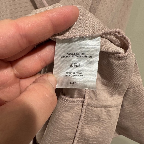 Women’s Mondetta Long Sleeve Boxy Ottoman Pullover Rose XL - Picture 4 of 7